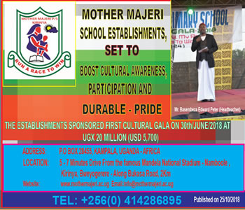 MOTHER MAJERI CULTURE GALA 2018